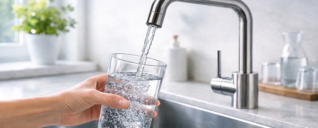 clear glass of water